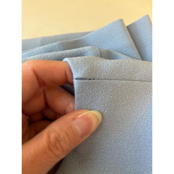 Eliza J Short Sleeve Sheath Dress Size 6 Blue Knee Length Wedding Guest Career - Picture 7 of 7